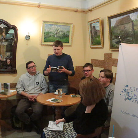 Books presentation with Ukrainian poets Yuriy Zavadskyi, Mykola Shpakovskyi, Yuriy Matevoshchuk